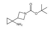 tert-butyl 3-(1-aminocyclopropyl)azetidine-1-carboxylate picture