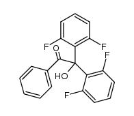 2,2-bis(2,6-difluorophenyl)-2-hydroxy-1-phenylethanone Structure