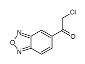 Ethanone, 1-(2,1,3-benzoxadiazol-5-yl)-2-chloro- (9CI) structure