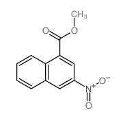 Methyl 3-nitro-1-naphthoate structure
