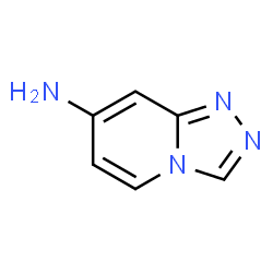 [1,2,4]三唑并[4,3-A]吡啶-7-胺结构式