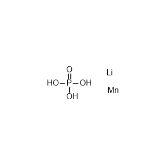磷酸锰(II)锂结构式