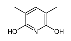 6-hydroxy-3,5-dimethyl-1H-pyridin-2-one结构式