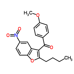 (2-Butyl-5-nitrobenzofuran-3-yl)(4-methoxyphenyl)methanone picture