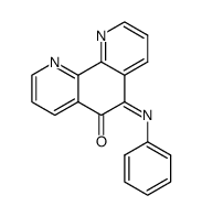 N-phenyl-1,10-phenanthroline-5,6-quinone monoimine结构式