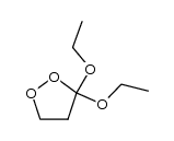 3,3-Diethoxy-1,2-dioxolan Structure