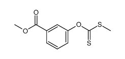 O-3-(methoxycarbonyl)phenyl S-methyl dithiocarbonate Structure