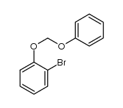 1-bromo-2-(phenoxymethoxy)benzene Structure