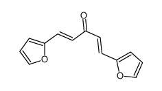 (1E,4E)-1,5-Di(furan-2-yl)penta-1,4-dien-3-one structure