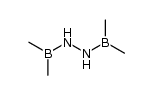 N,N'-bis(dimethylboryl)hydrazine Structure