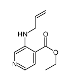 4-Pyridinecarboxylicacid,3-(2-propenylamino)-,ethylester(9CI)结构式