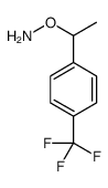 O-[1-[4-(trifluoromethyl)phenyl]ethyl]hydroxylamine结构式