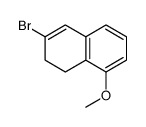 3-bromo-8-methoxy-1,2-dihydronaphthalene Structure