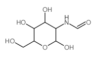 a-D-Glucopyranose,2-deoxy-2-(formylamino)-结构式