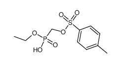 Ethyl p-toluenesulfonyloxymethylphosphonate Structure
