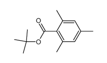 tert-butyl 2,4,6-trimethylbenzoate结构式