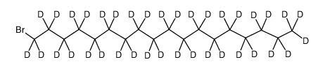 1-bromooctadecane-d37 Structure