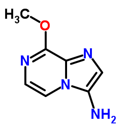 8-Methoxyimidazo[1,2-a]pyrazin-3-amine结构式