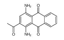 2-acetyl-1,4-diaminoanthraquinone Structure