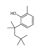 2-methyl-6-(2,4,4-trimethylpentan-2-yl)phenol结构式