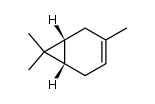 (1R)-(-)-3-carene结构式