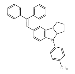 7-(2,2-Diphenylethenyl)-1,2,3,3A,4,8B-hexahydro-4-(4-methylphenyl)cyclopent[B]indole picture