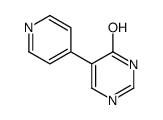 5-pyridin-4-yl-1H-pyrimidin-6-one结构式