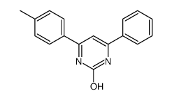 4-Phenyl-6-(4-methylphenyl)-2(1H)-pyrimidinone Structure