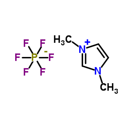 1,3-二甲基咪唑六氟磷酸盐结构式