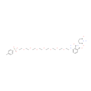 Thalidomide-NH-PEG8-Ts Structure