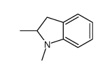 1,2-Dimethyl-2,3-dihydro-1H-indole结构式