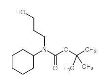 叔丁基环己基(3-羟丙基)氨基甲酸酯结构式