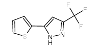 5-(2-THIENYL)-3-(TRIFLUOROMETHYL)PYRAZOLE structure