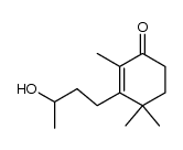 9-Hydroxy-5-megastigmen-4-one结构式