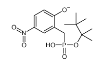 (2-hydroxy-5-nitrophenyl)methyl-(2,3,3-trimethylbutan-2-yloxy)phosphinate Structure