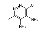 Pyridazine,4,5-diamino-3-chloro-6-methyl- (8CI) structure