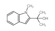 2-(1-methylindol-2-yl)propan-2-ol Structure