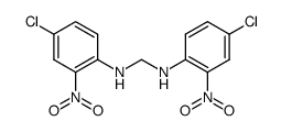 bis(4-chloro-2-nitroanilino)methane结构式