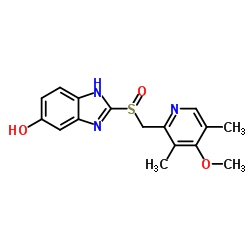 4-Hydroxy Omeprazole structure