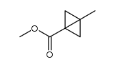 methyl 3-methylbicyclo[1.1.0]butane-1-carboxylate Structure