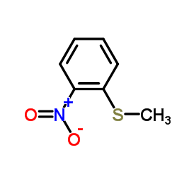 Methyl (2-nitrophenyl)sulfane Structure