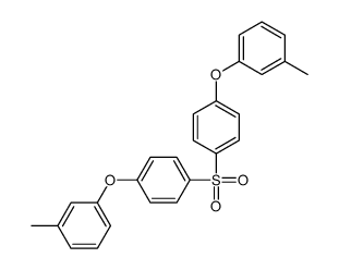 1-methyl-3-[4-[4-(3-methylphenoxy)phenyl]sulfonylphenoxy]benzene Structure