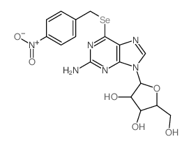 Guanosine,6-Se-[(4-nitrophenyl)methyl]-6-seleno- (9CI) picture