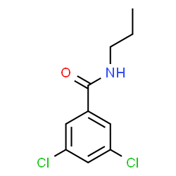 3,5-DICHLORO-N-PROPYLBENZENECARBOXAMIDE结构式