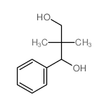1,3-Propanediol,2,2-dimethyl-1-phenyl- Structure