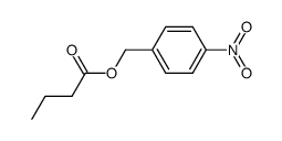 p-nitrobenzyl n-butyrate结构式