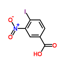 4-Iodo-3-nitrobenzoic acid structure