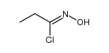 N-hydroxy-propionimidoyl chloride结构式