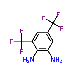 3,5-Bis(trifluoromethyl)-1,2-diaminobenzene structure
