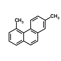 2,5-Dimethylphenanthrene structure